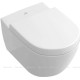Унитаз подвесной Villeroy &amp; Boch Subway 2.0 560x370 мм без сиденья 5614R001
