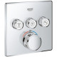 Термостат для душа GROHE Grohtherm SmartControl внешняя часть на 3 выхода хром 29126000