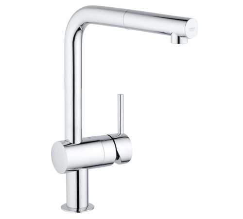Смеситель для кухни Grohe Minta выдвижной Г-излив 292 мм 32168000