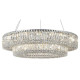 Подвесная люстра Newport 8450 8450+28/S chrome