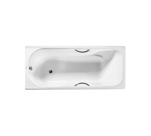 Ванна чугунная Wotte Comfort 1700х750х462 мм с отверстиями для ручек Comfort 1700x750UR