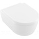 Унитаз подвесной Villeroy &amp; Boch Avento 370x530 мм с сиденьем 5656HR01
