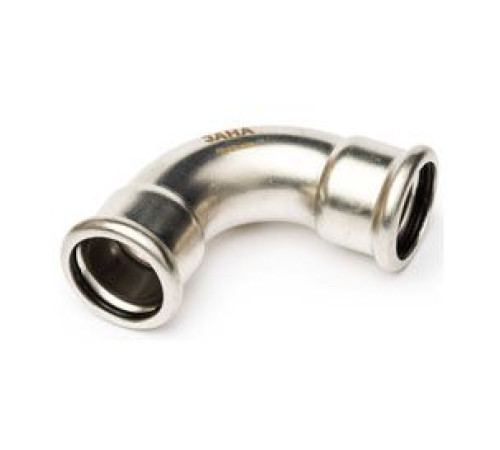 Отвод 90° SANHA NiroPress AISI 304L ВПр-ВПр 28 мм 691002A28.3