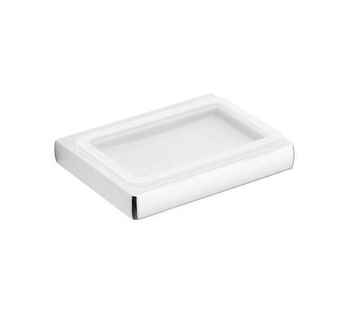 Мыльница подвесная Colombo Design Lulu хром матовое стекло B6201.CR-VAN