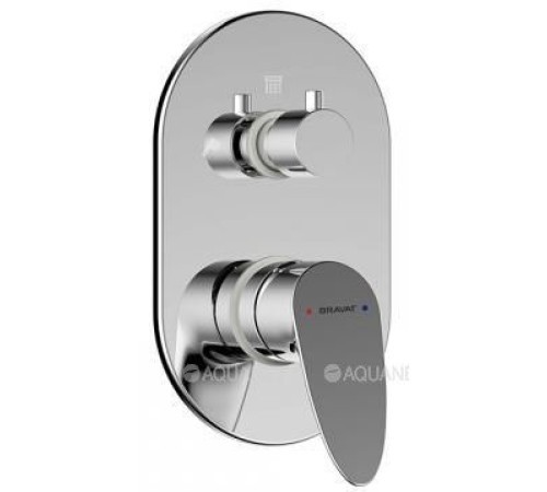 Смеситель встраиваемый Bravat Drop P69190C-RUS 3-функциональный хром P69190C-RUS