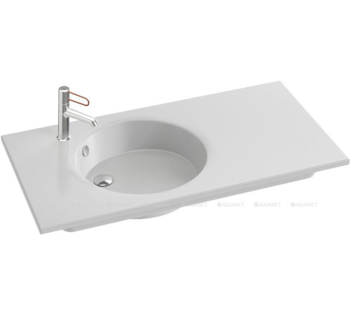 Раковина Jacob Delafon Odeon Rive Gauche 100 см шлифованная снизу EXAU112-Z-00