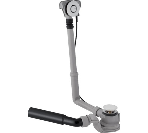 Слив-перелив для ванны Geberit PushControl d52 длина 26 см глянцевый хром 150.755.21.6