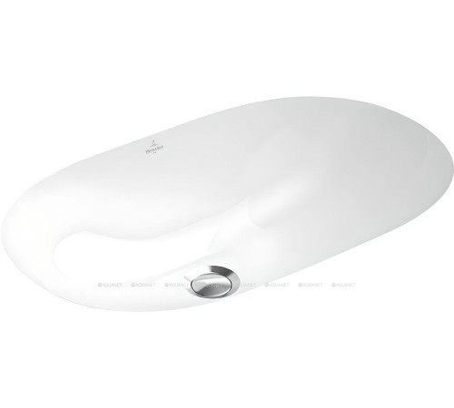 Раковина под столешницу Villeroy &amp; Boch O.novo 650x400x208 мм CeramicPlus 416260R1