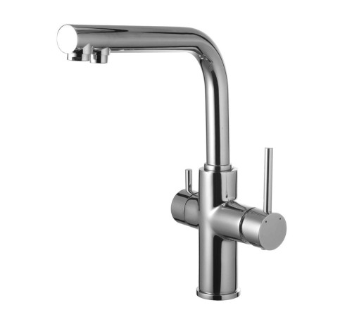 Смеситель для кухни Lemark Comfort с подключением к фильтру хром LM3060C