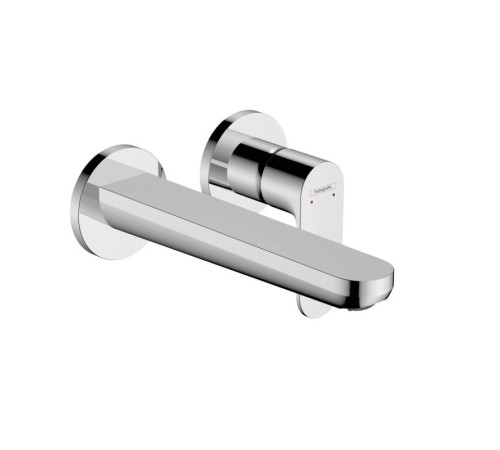 Смеситель для раковины настенный hansgrohe Rebris S внешняя часть 2 отверстия 72528000