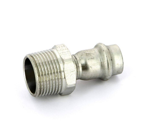Муфта переходная пресс-Н Viega Sanpress Inox нержавеющая сталь 15x3/4 SC-Contur 436452