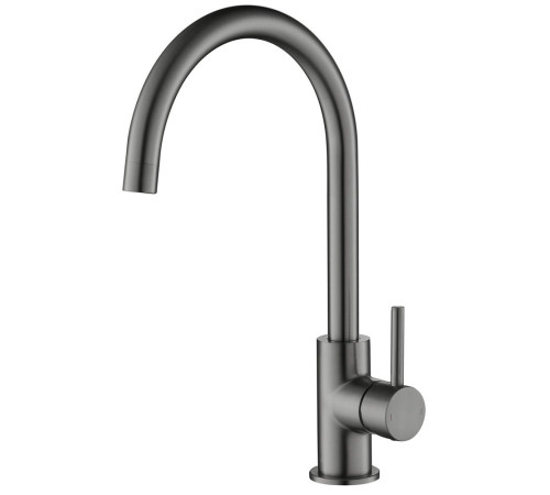 Смеситель для кухни Aquanet Европа оружейная сталь AQ1382BGM