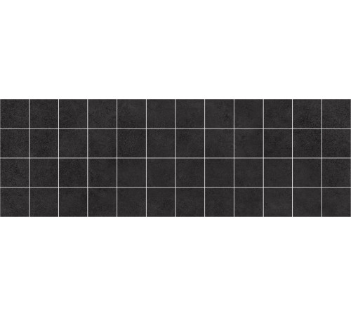 Декор мозаичный Laparet Alabama чёрный 20x60 см MM60062