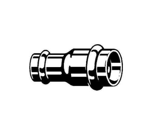 Муфта Viega Profipress с SC-Contur 18 x 15 мм 325787