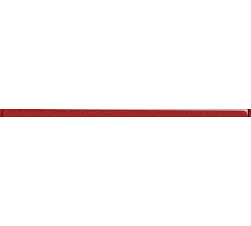 Бордюр Cersanit Universal Glass красный 2х60 см UG1L413