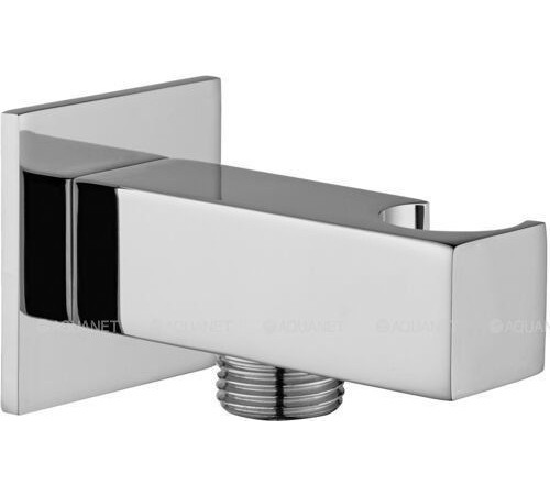 Водорозетка 1/2 с держателем Paffoni QUADRO metal хром ZSUP032CR