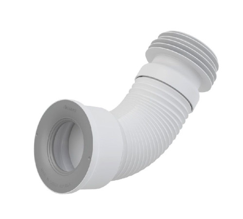 Труба фановая гофрированная Alcaplast L=240-600 мм DN80/110x100/120 мм A97