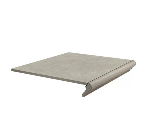 Ступень фронтальная KERAMA MARAZZI Хадду серый светлый матовый 40.2x34x0.8 см KM4040G0011NGTF