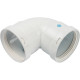 Отвод дымохода STOUT 90° DN 80 м/м SCA-0080-020090