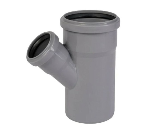 Тройник для внутренней канализации Ostendorf HTEA 90/50 мм 45° 114220