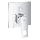 Смеситель для ванны GROHE Eurocube внешняя часть с переключателем на 3 положения хром 24094000