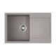 Кухонная мойка Omoikiri Daisen 78-GR Artgranit 78x51 см leningrad grey 4993325