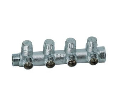 Коллектор запорно-балансировочный FAR 1 4 отвода 3/4 Eurocone FK 3873 134UN