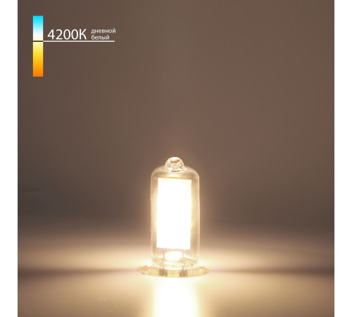 Светодиодная лампа G4 LED 3W 220V 4200K стекло BLG417