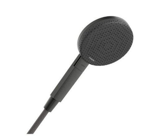 Ручной душ hansgrohe Raindance Alive Select S 125 мм 3 режима черный хром 24500340