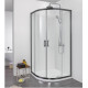 Душевой уголок Aquanet Aria 1/4 круга 800x800x2000 мм черный прозрачное стекло AQ ARI RO 08020BL