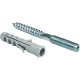 Шпилька сантехническая STOUT M8x100 мм с дюбелем SAC-0020-400100
