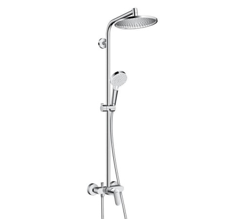 Душевая система hansgrohe Crometta S 240 1jet Showerpipe EcoSmart 27269000