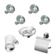 Набор аксессуаров для ванной 7 в 1 Ideal Standard IOM TM0028