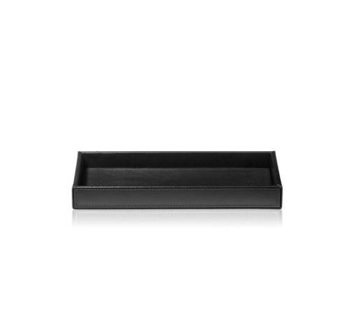 Лоток универсальный Decor Walther Brownie Tab M 22x10.5 см черная кожа 0930060