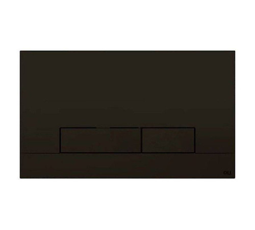 Кнопка смыва OLIpure Narrow пластик черный 192903/148303