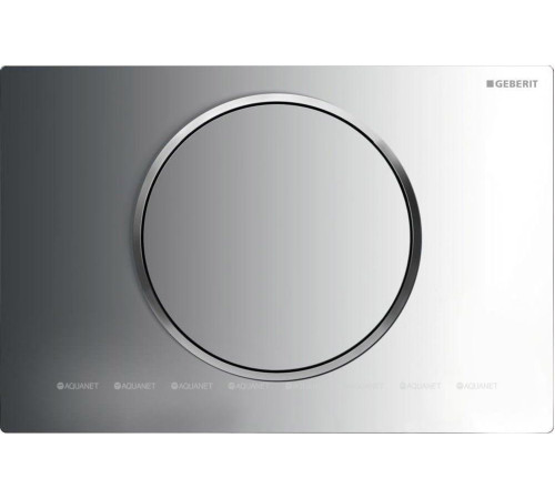 Смывная клавиша Geberit Sigma10 смыв-стоп глянцевый хром/матовый хром 115.758.KH.5