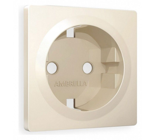 Накладка для розетки с заземлением Ambrella Volt Quant AP3260