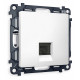 Розетка Ethernet RJ-45 и со шторками, без рамки Ambrella Volt Quant MA132010