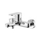 Смеситель для ванны Aquanet Ника хром AQ1840CR
