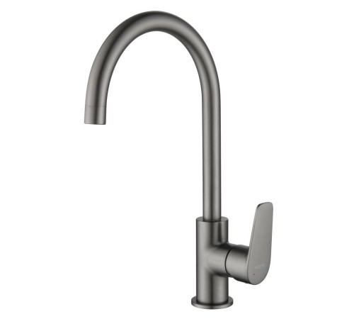 Смеситель для кухни Aquanet Betta оружейная сталь AQ1182BGM