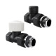 Набор термостатический прямой Royal Thermo Design 1/2 M30x1,5 Черный НС-1640378