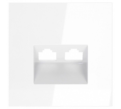 Накладка для розетки RJ-11 или RJ-45 Voltum S70 VLS001401