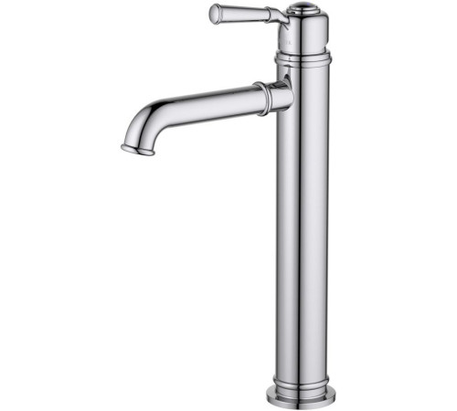 Смеситель для раковины высокий Aquanet КЛАССИК 235 мм без донного клапана хром AQ1504CR