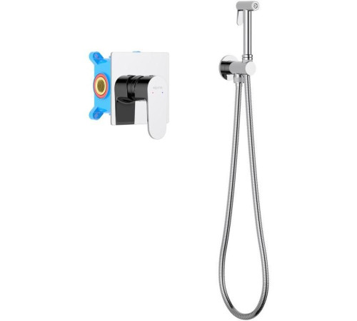 Набор с гигиеническим душем Aquanet Oberon со смесителем хром AQ1219CR