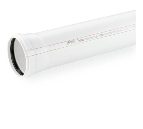 Труба канализационная бесшумная REHAU RAUPIANO Plus 110х150 мм 11202541003
