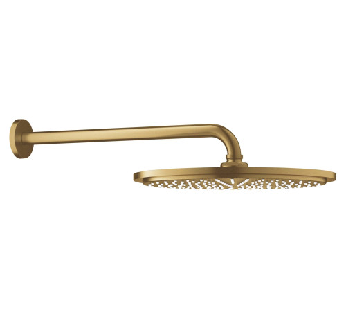Верхний душ GROHE Rainshower с кронштейном холодный рассвет матовый 26066GN0