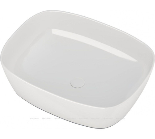Раковина керамическая накладная Aquanet FINE-1 500х380х140 мм 00273681