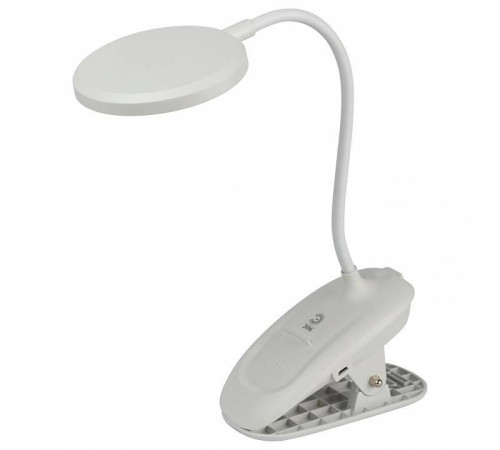Настольная лампа офисная Эра NLED-513-6W-W