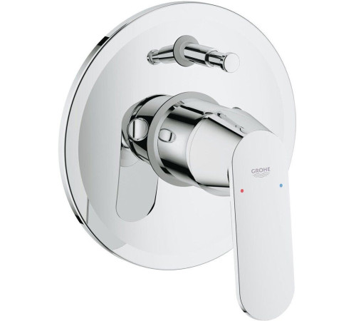 Смеситель для ванны GROHE Eurosmart Cosmopolitan комплект внешняя и встраиваемая части хром 32879000