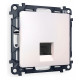 Розетка Ethernet RJ-45 и со шторками, без рамки Ambrella Volt Quant MA212010